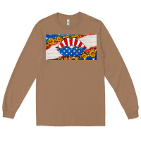 Toasted Coconut usa life license plate Long Sleeve Tee - HRA Design Shop