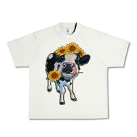 Pistachio heifer cow Urban Heavy Tee - RanaPortraitStore