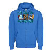 True Royal i do it for the aha moments Zipper Hoodie - BundleAndBundleShop