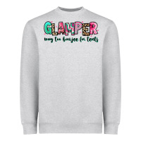 Heather Grey glamper way too boujee for tents Heavyweight Sweatshirt - RanaPortraitStore