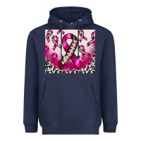 Breast Cancer American Football Ribbon Heavyweight Hoodie | Teevron