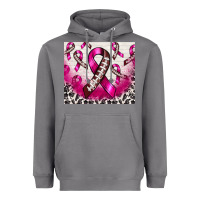 Storm breast cancer american football ribbon Heavyweight Hoodie - NancyCooperArtShop
