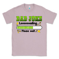 Lilac dad joke loading please wait Classic Tee - HRA Design Shop