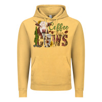 Vintage Mustard coffee then cows Vintage Hoodie - texasbilliewilder