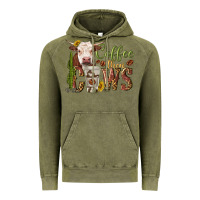 Vintage Olive coffee then cows Vintage Hoodie - texasbilliewilder