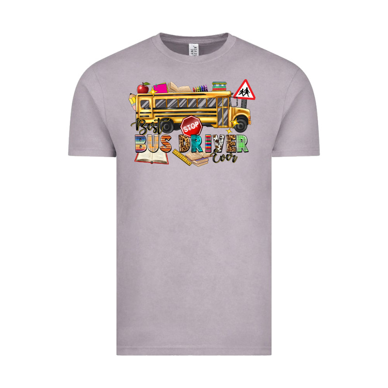 Best Bus Driver Ever Vintage Tee by texasbilliewilder | Teevron