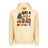 Pina Colada just a girl who loves christmas Premium Hoodie - MaliasSmallBusiness