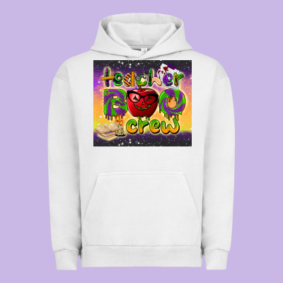 Teacher Boo Crew Tumbler Urban Hoodie Designed By Barkaloodesign