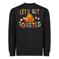 Black let's get toasted Heavyweight Sweatshirt - RanaPortraitStore