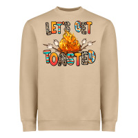 Mushroom let's get toasted Heavyweight Sweatshirt - RanaPortraitStore