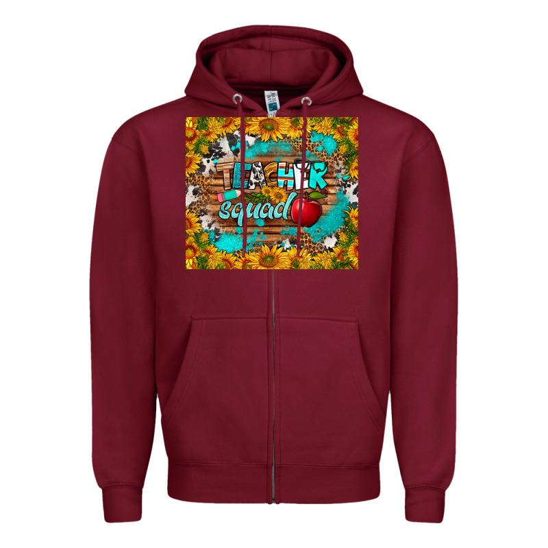 Teacher Squad Tumbler Zipper Hoodie by BundleAndBundleShop | Teevron