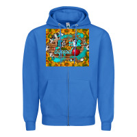 True Royal teacher squad tumbler Zipper Hoodie - BundleAndBundleShop