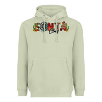 Western Christmas Santa Claus Sunflowers And Cactus Heavyweight Hoodie | Teevron