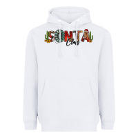 White western christmas santa claus sunflowers and cactus Heavyweight Hoodie - Jasminsmagicworld