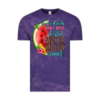 Cloud Purple if you drink don t drive do the watermelon crawl Vintage Tee - Zillion Design Studio