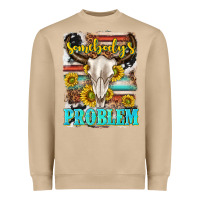 Mushroom somebodys problem Heavyweight Sweatshirt - texasbilliewilder