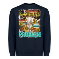 Navy somebodys problem Heavyweight Sweatshirt - texasbilliewilder