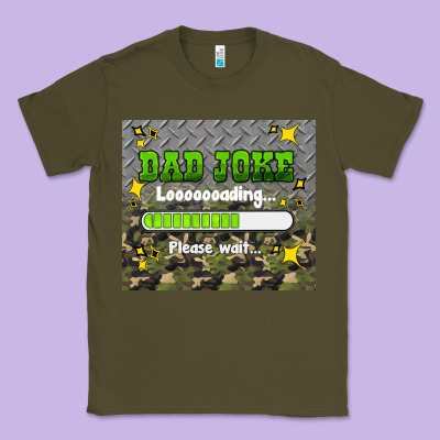 Dad Joke Loading Please Wait Classic Tee Designed By Hra Design Shop