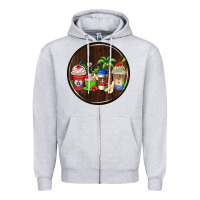 Dominican Republic Coasters Zipper Hoodie | Teevron