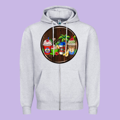 Dominican Republic Coasters Zipper Hoodie Designed By Adodesignshop
