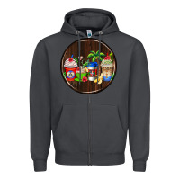 Smoke dominican republic coasters Zipper Hoodie - AdoDesignShop