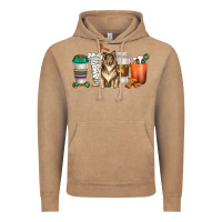 Vintage Coffee collie dog coffee cups Vintage Hoodie - texasbilliewilder