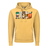 Vintage Mustard collie dog coffee cups Vintage Hoodie - texasbilliewilder