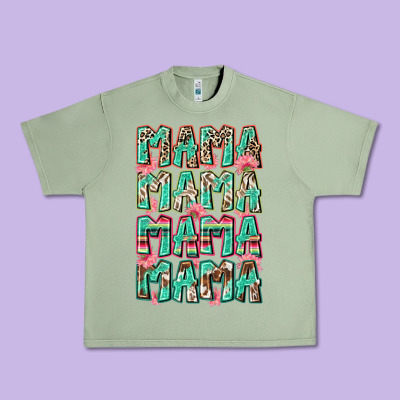 Mama Mama Mama Mama Urban Heavy Tee Designed By Zillion Design Studio
