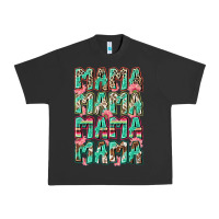 Pigment Black mama mama mama mama Urban Heavy Tee - Zillion Design Studio