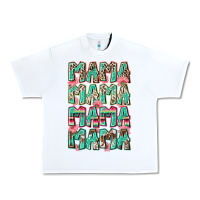 White mama mama mama mama Urban Heavy Tee - Zillion Design Studio