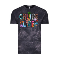 Cloud Black cruise life Vintage Tee - Zillion Design Studio
