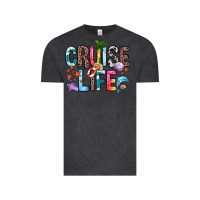 Vintage Black cruise life Vintage Tee - Zillion Design Studio