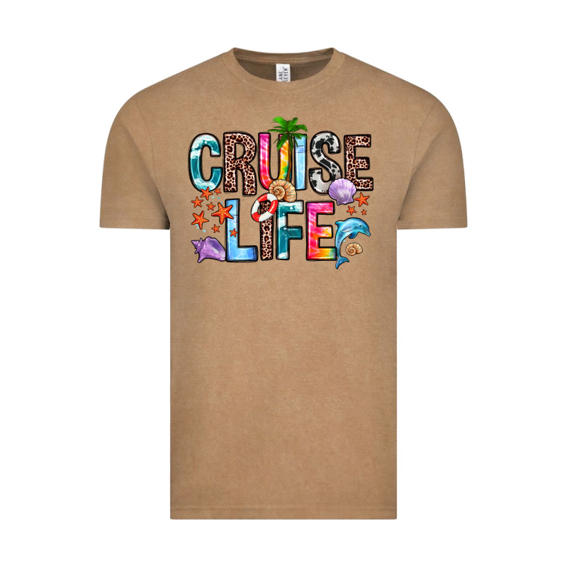 Cruise Life Vintage Tee by Zillion Design Studio | Teevron