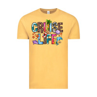 Vintage Mustard cruise life Vintage Tee - Zillion Design Studio