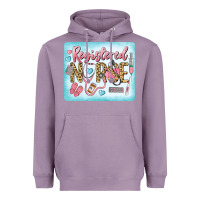 Lavender Western Registered Nurse Heavyweight Hoodie - LillyAllenDesigns