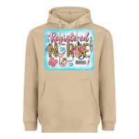 Mushroom Western Registered Nurse Heavyweight Hoodie - LillyAllenDesigns