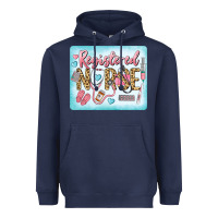 Navy Western Registered Nurse Heavyweight Hoodie - LillyAllenDesigns