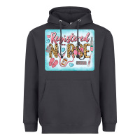 Smoke Western Registered Nurse Heavyweight Hoodie - LillyAllenDesigns