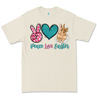 Bone peace love easter with bunny and butterfly Premium Tee - Artiststas