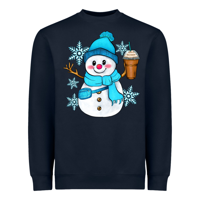 Cute Snowman Heavyweight Sweatshirt by Zillion Design Studio | Teevron