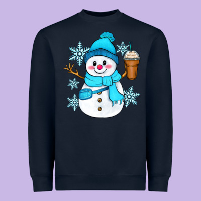 Heavyweight Sweatshirt cute snowman