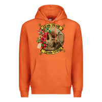 Carrot Sorta merry sorta scary skull Premium Hoodie - NancyCooperArtShop