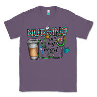 Lavender nursing İn my heart Classic Tee - CowhideDigitalArt