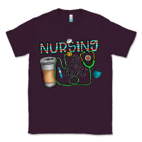 Plum nursing İn my heart Classic Tee - CowhideDigitalArt