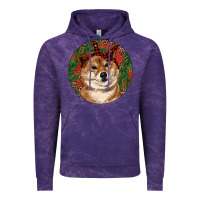 Cloud Purple Shiba Inu Christmas Vintage Hoodie - RanaPortraitStore