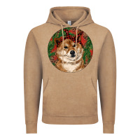 Vintage Coffee Shiba Inu Christmas Vintage Hoodie - RanaPortraitStore