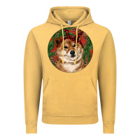 Vintage Mustard Shiba Inu Christmas Vintage Hoodie - RanaPortraitStore