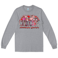 Heather Grey childcare assistant director Long Sleeve Tee - RacoonDesign
