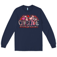 Navy childcare assistant director Long Sleeve Tee - RacoonDesign