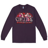 Plum childcare assistant director Long Sleeve Tee - RacoonDesign
